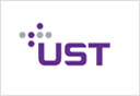 UST logo - Changing part of the word mark color arbitrarily